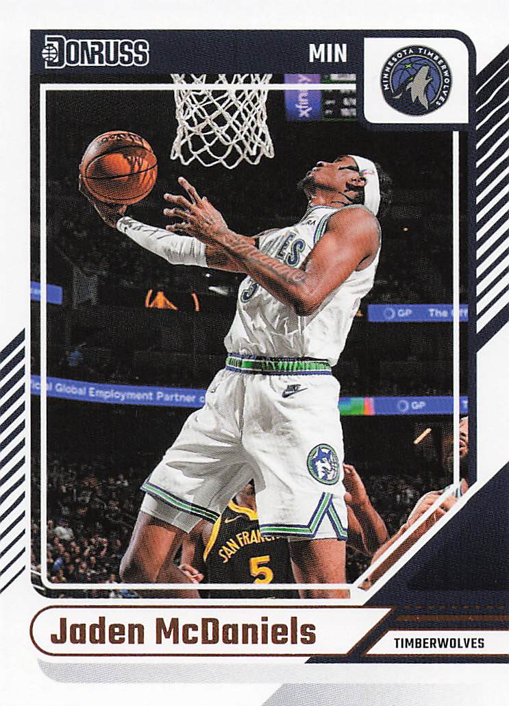 2024-25 Donruss Basketball Jaden McDaniels #36