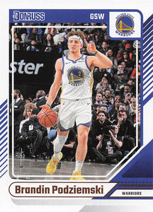 2024-25 Donruss Basketball Brandin Podziemski #22