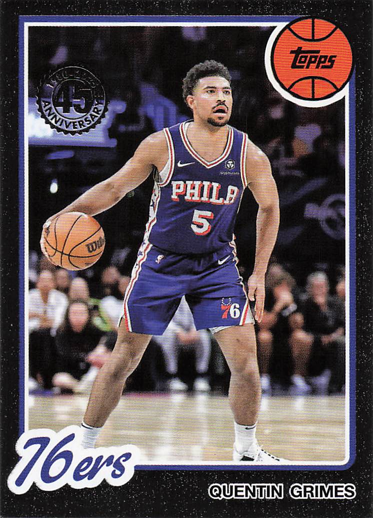 2025-26 Topps Basketball 1980-81 Topps Basketball Quentin Grimes #80BK-46