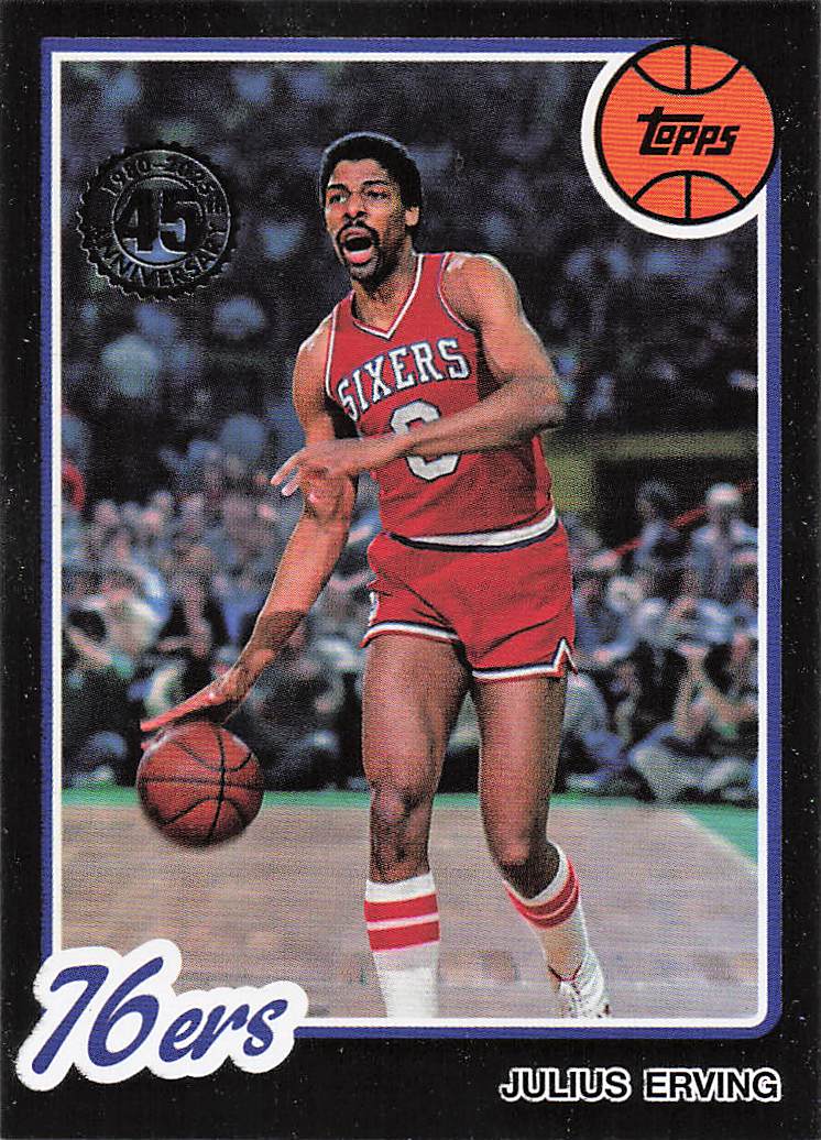 2025-26 Topps Basketball 1980-81 Topps Basketball Julius Erving #80BK-2