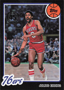 2025-26 Topps Basketball 1980-81 Topps Basketball Julius Erving #80BK-2