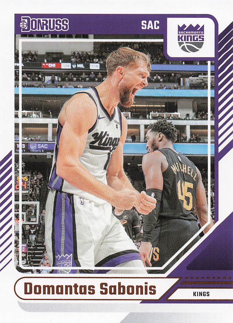 2024-25 Donruss Basketball Domantas Sabonis #45