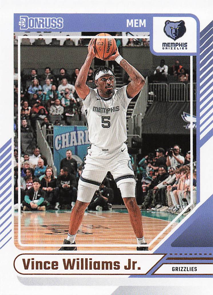 2024-25 Donruss Basketball Vince Williams Jr. #61