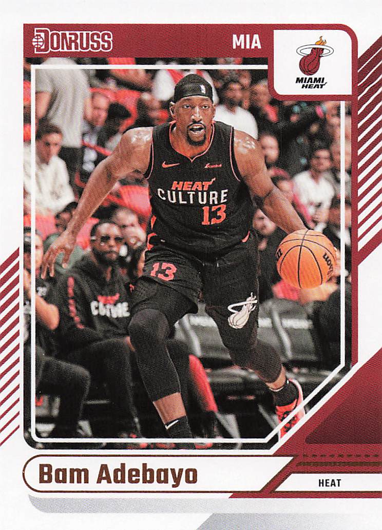 2024-25 Donruss Basketball Winter Bam Adebayo #92