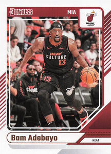 2024-25 Donruss Basketball Winter Bam Adebayo #92