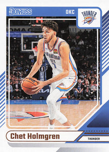 2024-25 Donruss Basketball Chet Holmgren #122