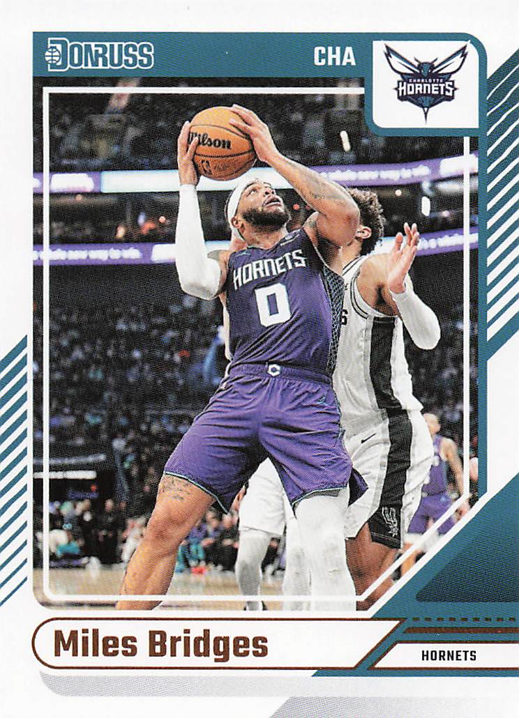 2024-25 Donruss Basketball Miles Bridges #37