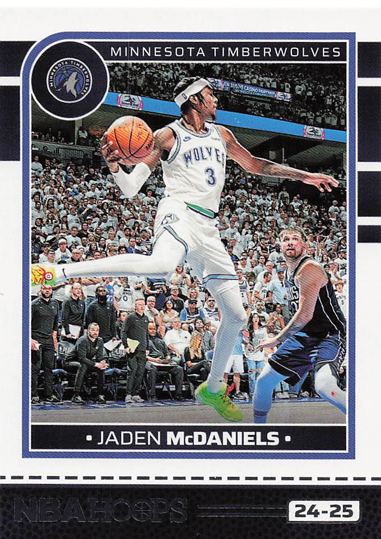 2024-25 Hoops Basketball Jaden McDaniels #6