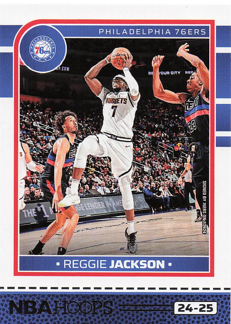 2024-25 Hoops Basketball Reggie Jackson #53