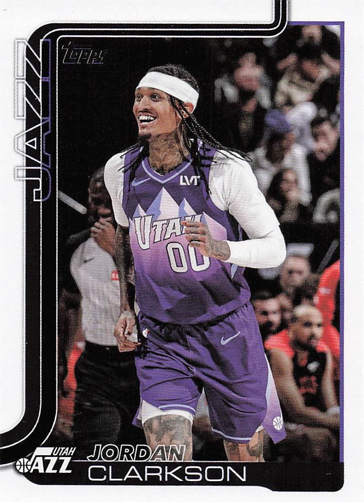 2025-26 Topps Basketball Jordan Clarkson #132