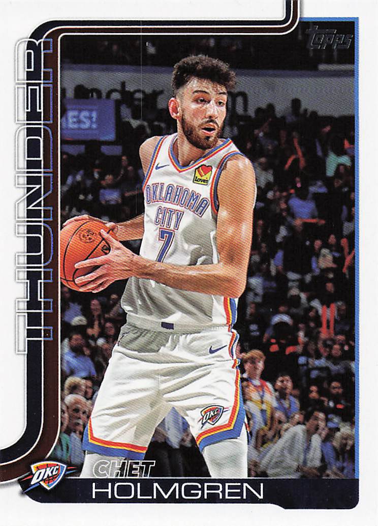2025-26 Topps Basketball Chet Holmgren #118