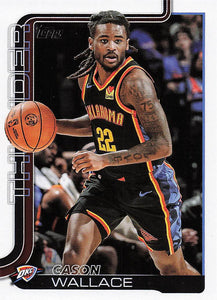 2025-26 Topps Basketball Cason Wallace #119