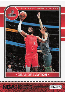 2024-25 Hoops Basketball Deandre Ayton #169