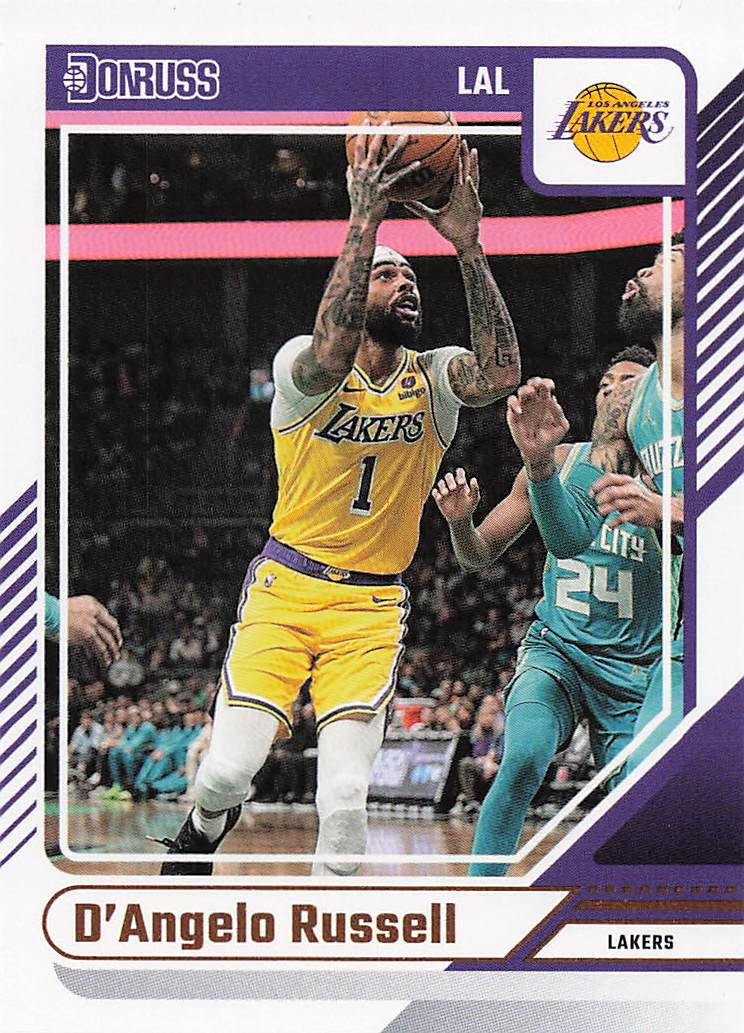 2024-25 Donruss Basketball D'Angelo Russell #106