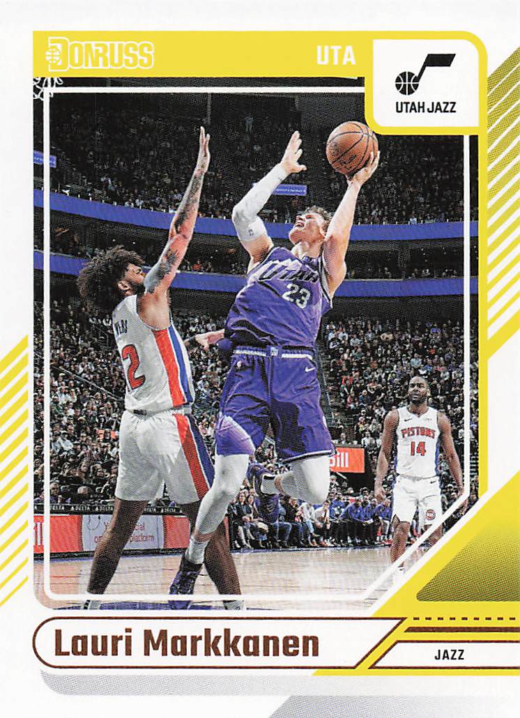 2024-25 Donruss Basketball Lauri Markkanen #89