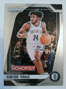 2024-25 Panini Prizm Monopoly Basketball Cameron Thomas #52