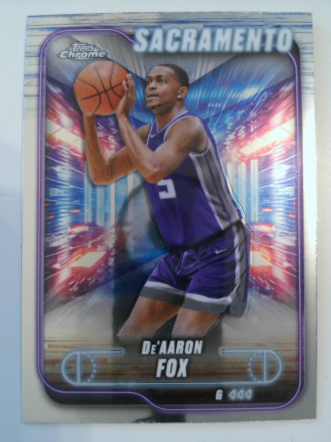 2024-25 Topps Chrome Basketball De'Aaron Fox #109