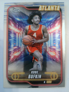 2024-25 Topps Chrome Basketball Kobe Bufkin #29