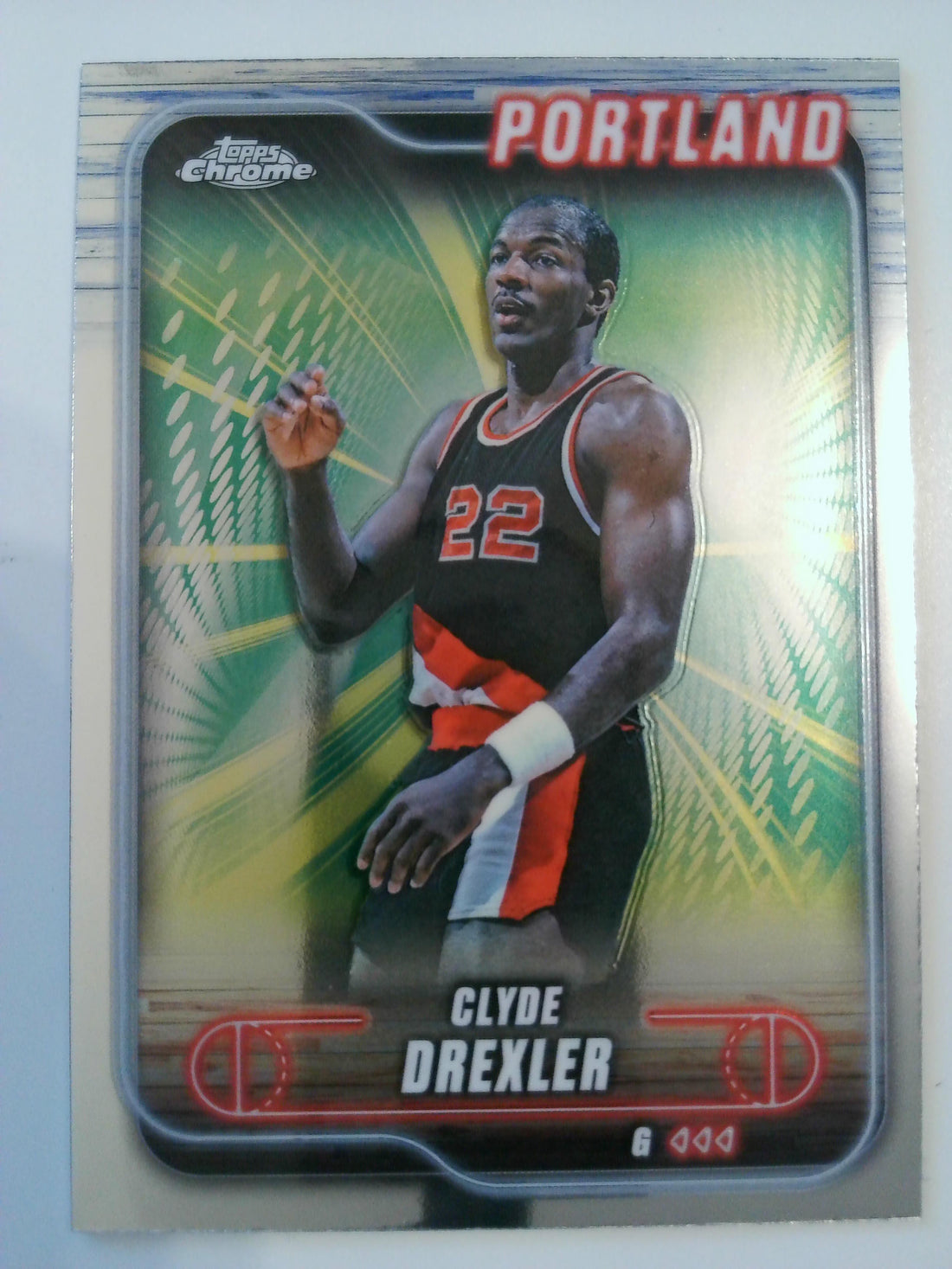 2024-25 Topps Chrome Basketball Clyde Drexler #30