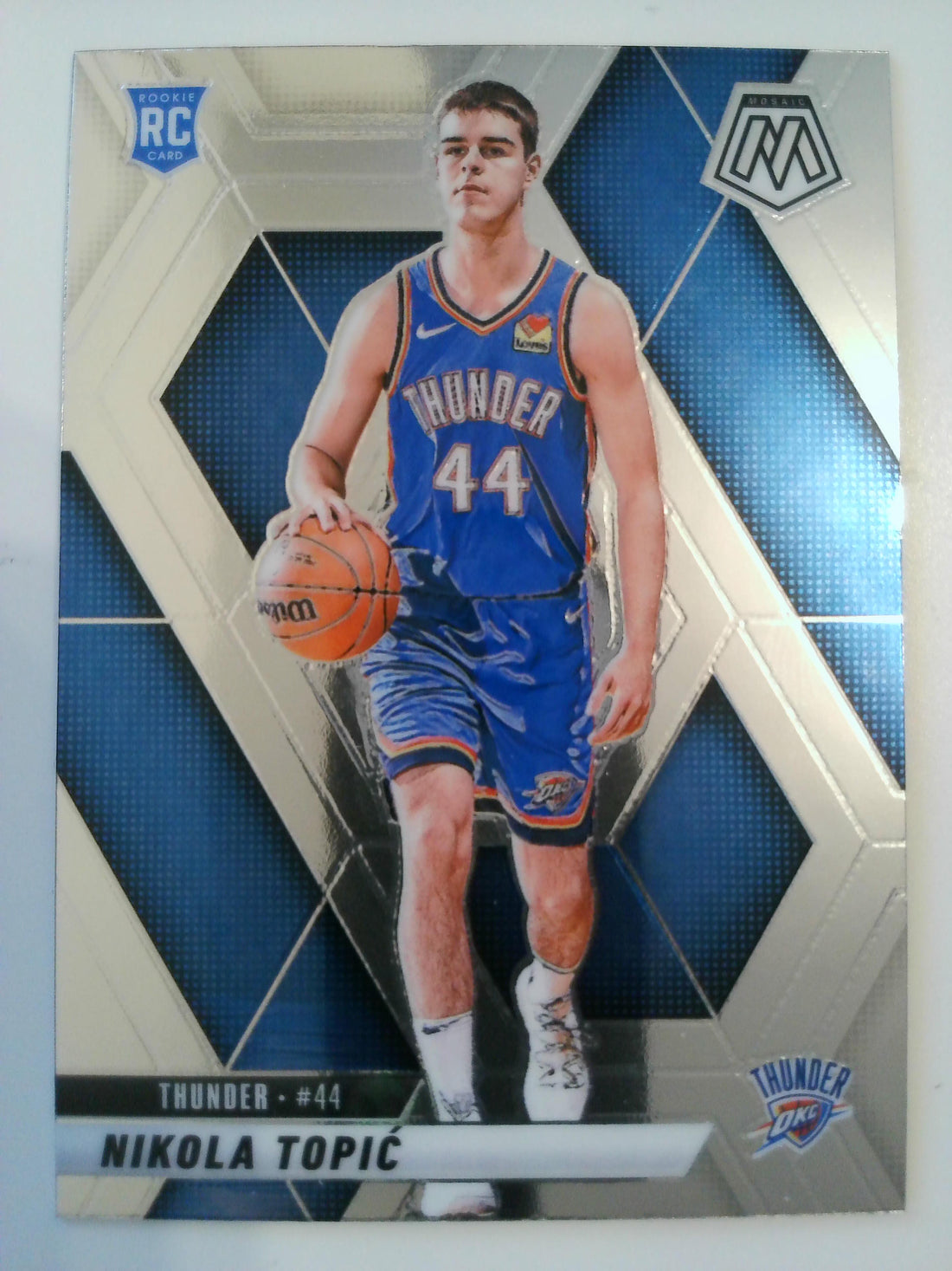 2024-25 Panini Mosaic Basketball International Mosaic Nikola Topic #242 Rookie