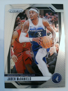 2024-25 Panini Prizm Basketball Jaden McDaniels #175