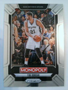 2024-25 Panini Prizm Monopoly Basketball Legends Tim Duncan #LEG5