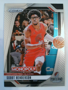 2024-25 Panini Prizm Monopoly Basketball Scoot Henderson #5