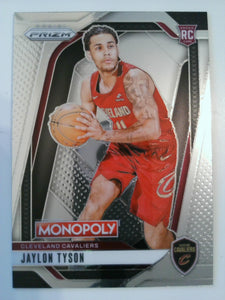 2024-25 Panini Prizm Monopoly Basketball Jaylon Tyson #15 Rookie