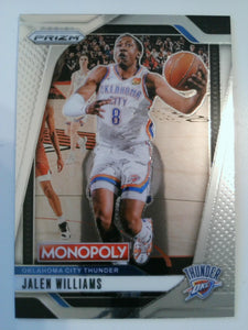 2024-25 Panini Prizm Monopoly Basketball Jalen Williams #81