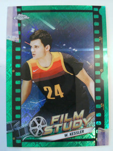 2023-24 Topps Chrome Film Study Refractor Green Topps Walker Kessler #FS-23