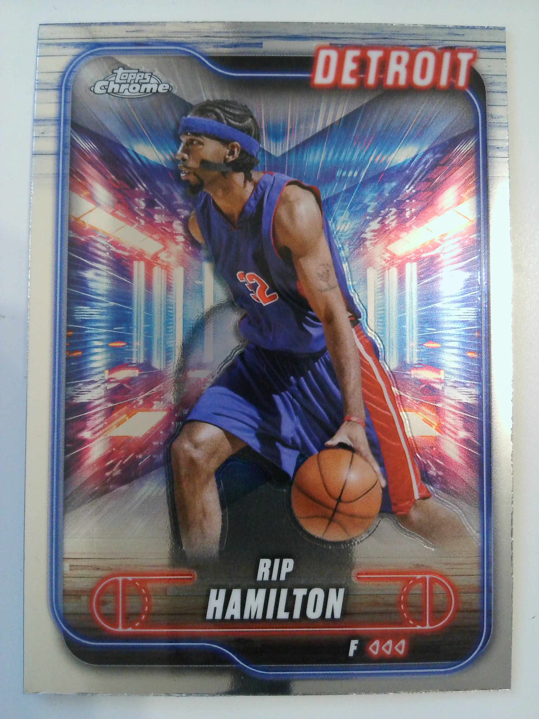 2024-25 Topps Chrome Basketball Rip Hamilton #65