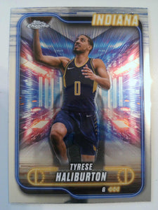 2024-25 Topps Chrome - Prism Refractor Basketball Tyrese Haliburton #100