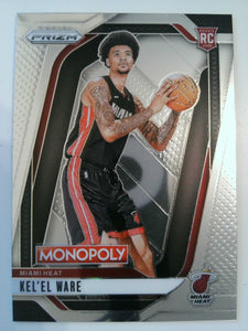 2024-25 Panini Prizm Monopoly Basketball Kel'el Ware #30 Rookie