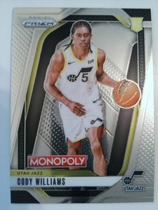 2024-25 Panini Prizm Monopoly Basketball Cody Williams #35 Rookie