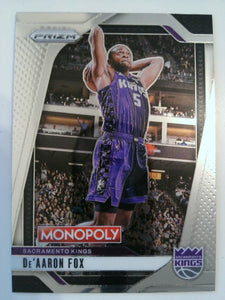 2024-25 Panini Prizm Monopoly Basketball De'Aaron Fox #37