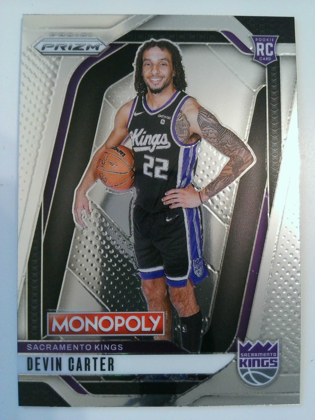 2024-25 Panini Prizm Monopoly Basketball Devin Carter #39 Rookie