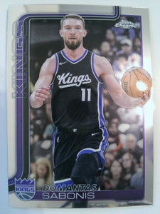 2025-26 Topps Chrome Basketball Domantas Sabonis #229