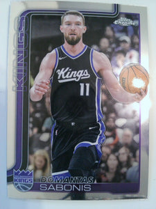 2025-26 Topps Chrome Basketball Domantas Sabonis #229