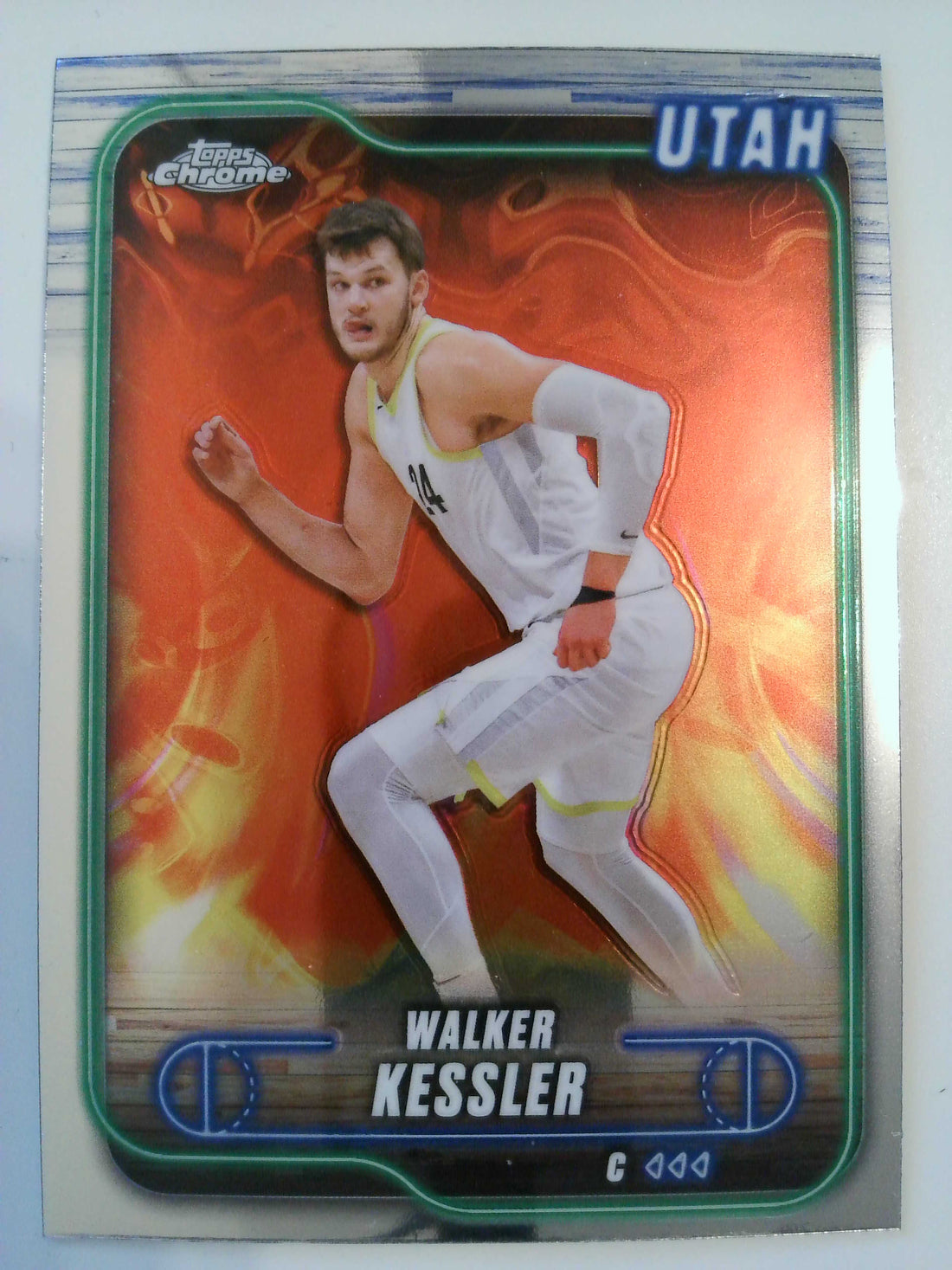 2024-25 Topps Chrome Basketball Walker Kessler #66