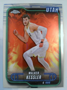2024-25 Topps Chrome Basketball Walker Kessler #66