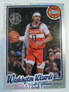 2025-26 Topps Basketball 1980-81 Topps Chrome Basketball Jordan Poole #TC-JP