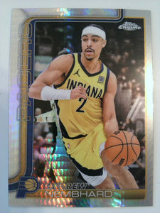 2025-26 Topps Chrome Basketball Prism Refractor Andrew Nembhard #97