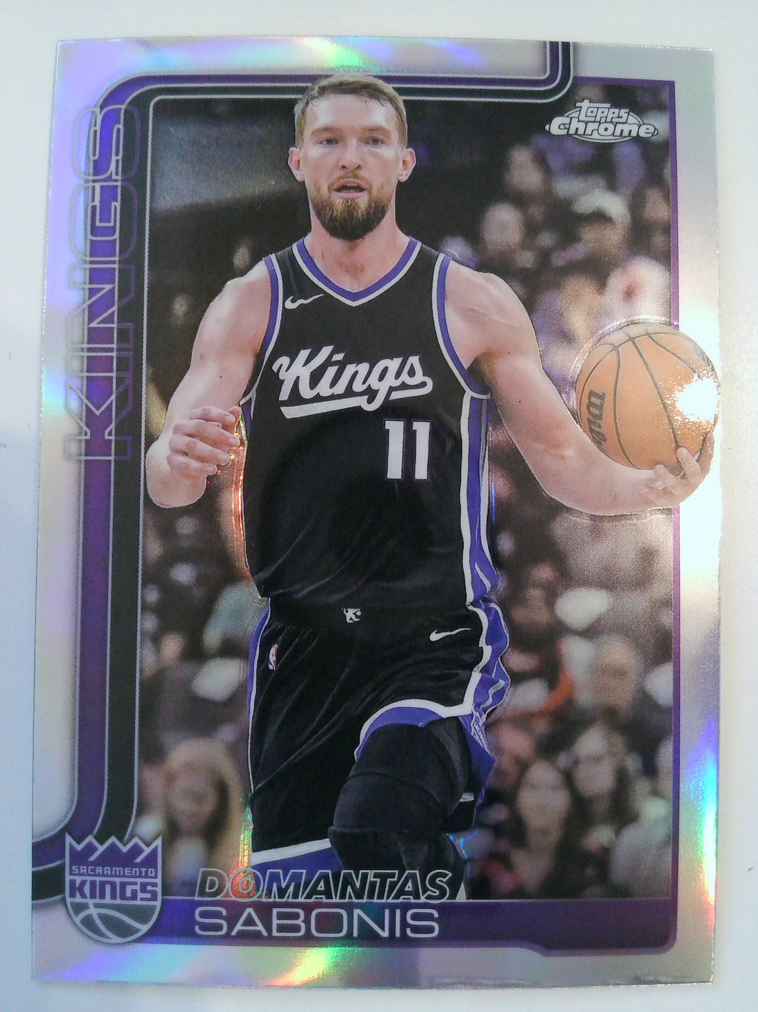2025-26 Topps Chrome Basketball Refractor Domantas Sabonis #229