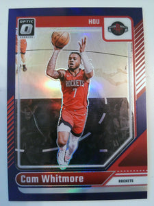 2024-25 Donruss Optic Basketball Purple Cam Whitmore #97