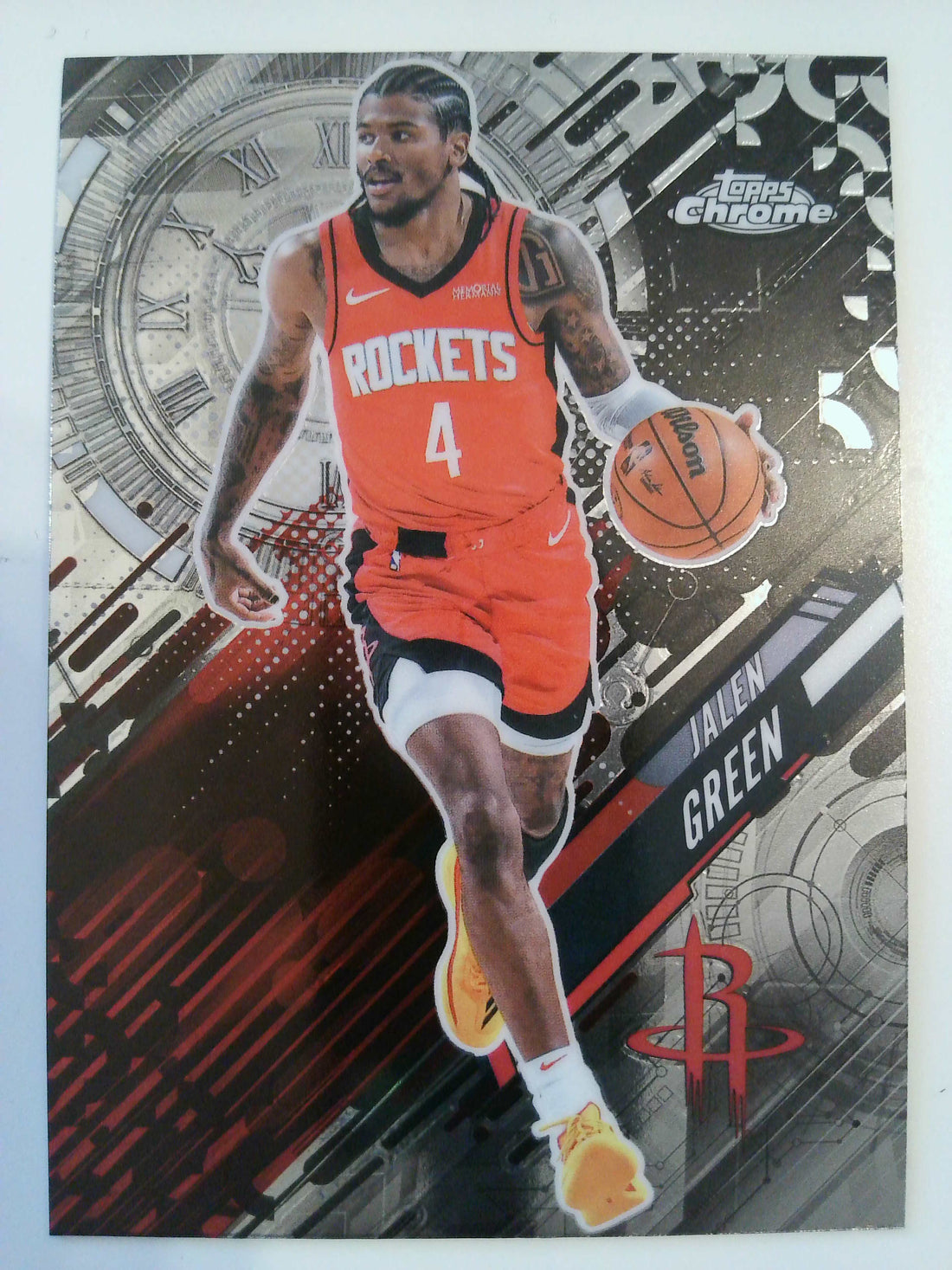 2025-26 Topps Chrome Basketball Go Time Jalen Green #GT-8