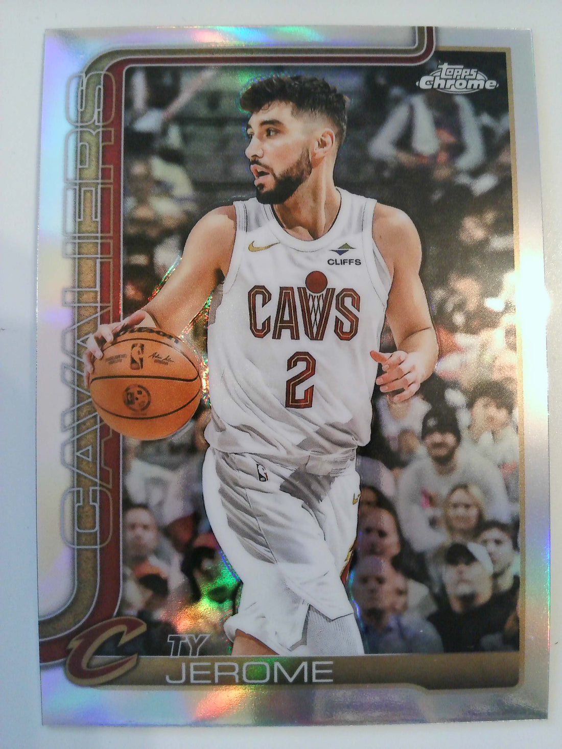 2025-26 Topps Chrome Basketball Refractor Ty Jerome #4