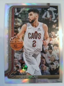 2025-26 Topps Chrome Basketball Refractor Ty Jerome #4
