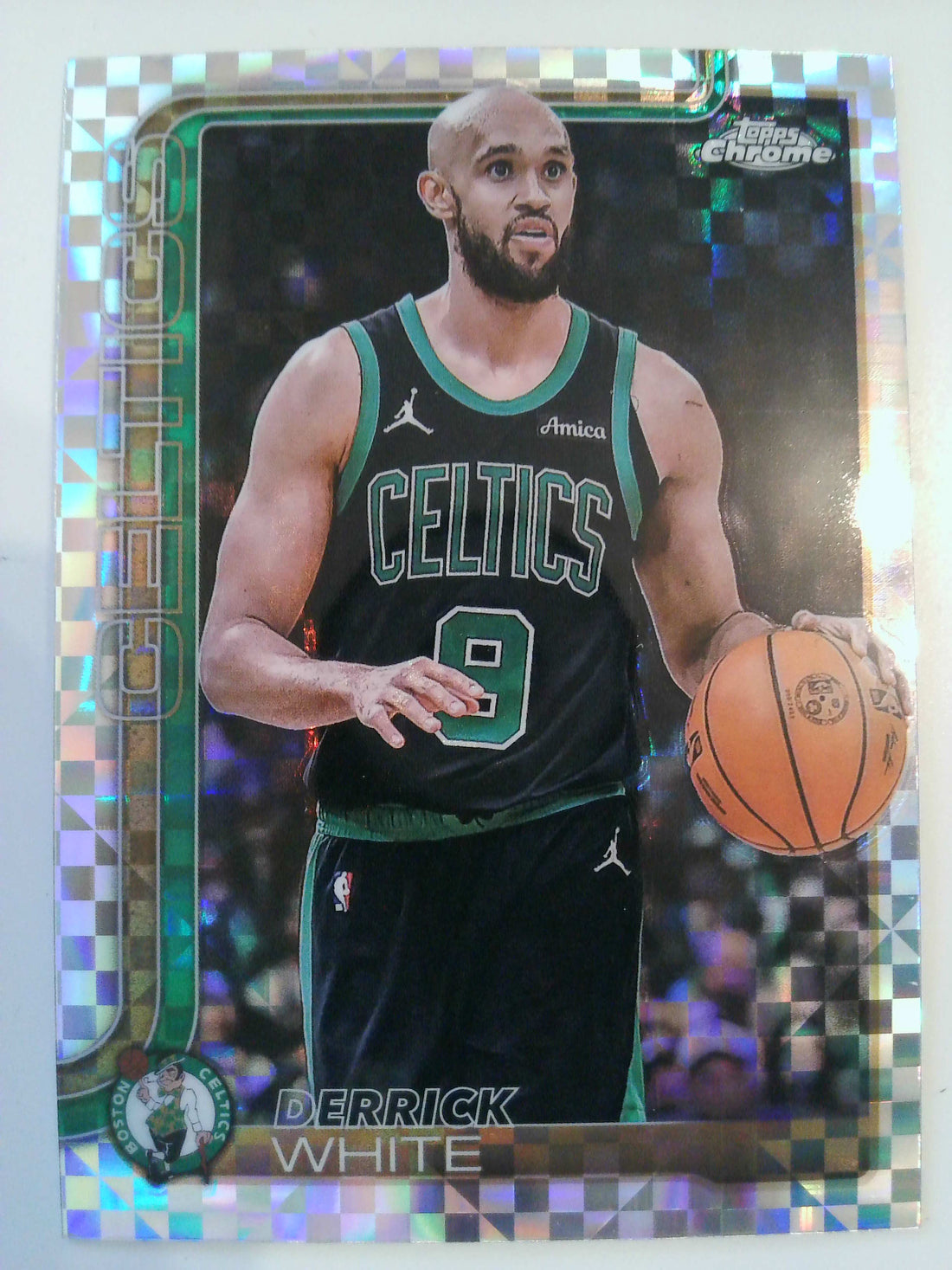 2025-26 Topps Chrome Basketball X-Fractor Derrick White #71