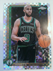 2025-26 Topps Chrome Basketball X-Fractor Derrick White #71