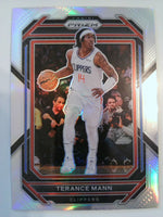 2022-23 Panini Prizm Basketball Prizms Silver Terance Mann #137